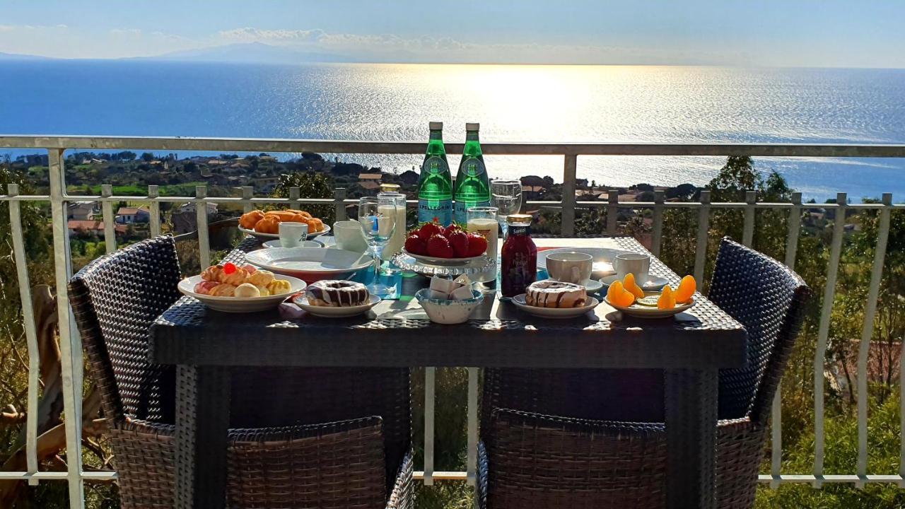 Naturamare Apartments - Piscina Idromassaggio Con Vista Mare Aperta Fino Alle Ore 22-00 Capo Vaticano Kültér fotó